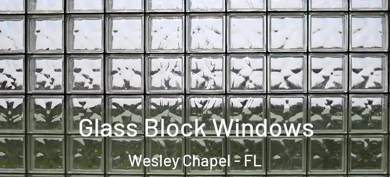  Glass Block Windows Wesley Chapel - FL