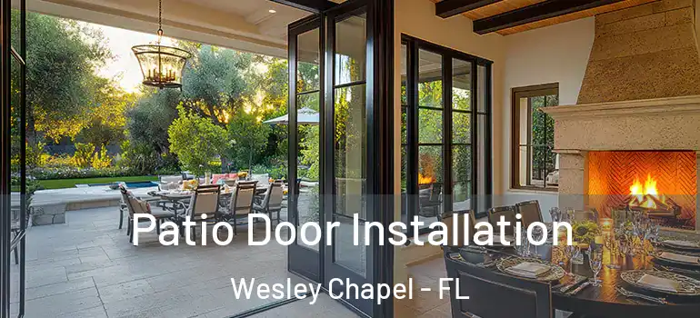  Patio Door Installation Wesley Chapel - FL