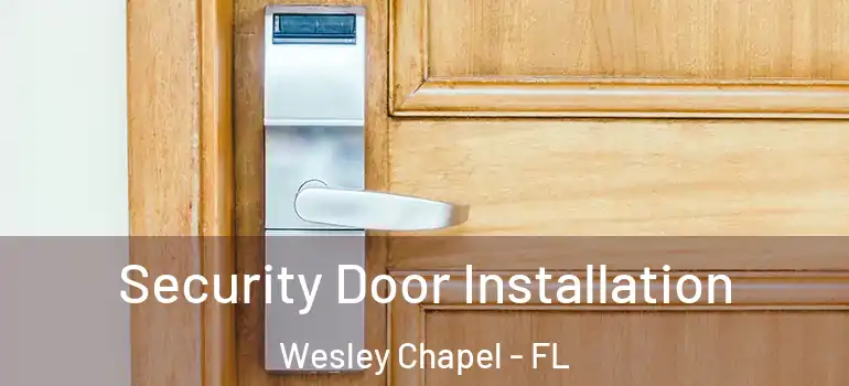  Security Door Installation Wesley Chapel - FL
