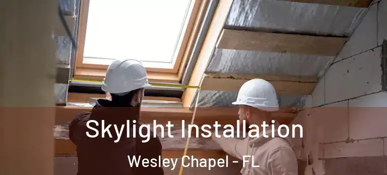  Skylight Installation Wesley Chapel - FL