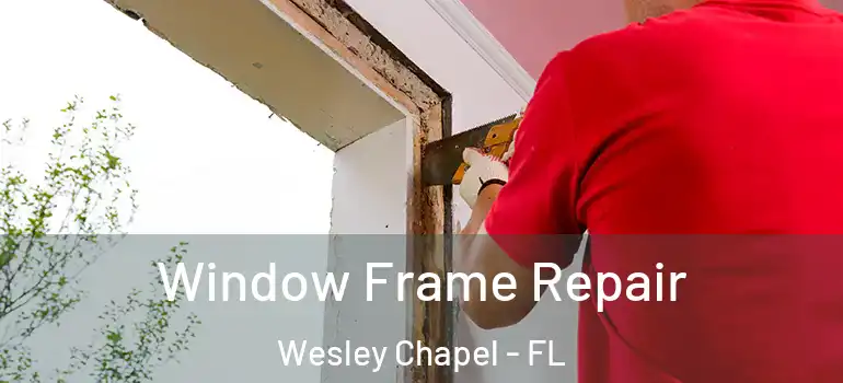  Window Frame Repair Wesley Chapel - FL