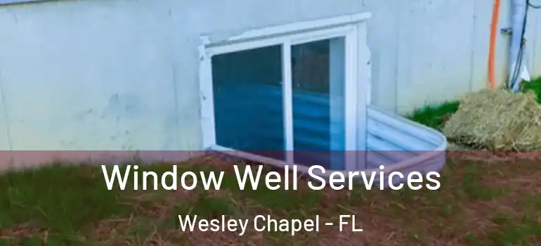  Window Well Services Wesley Chapel - FL